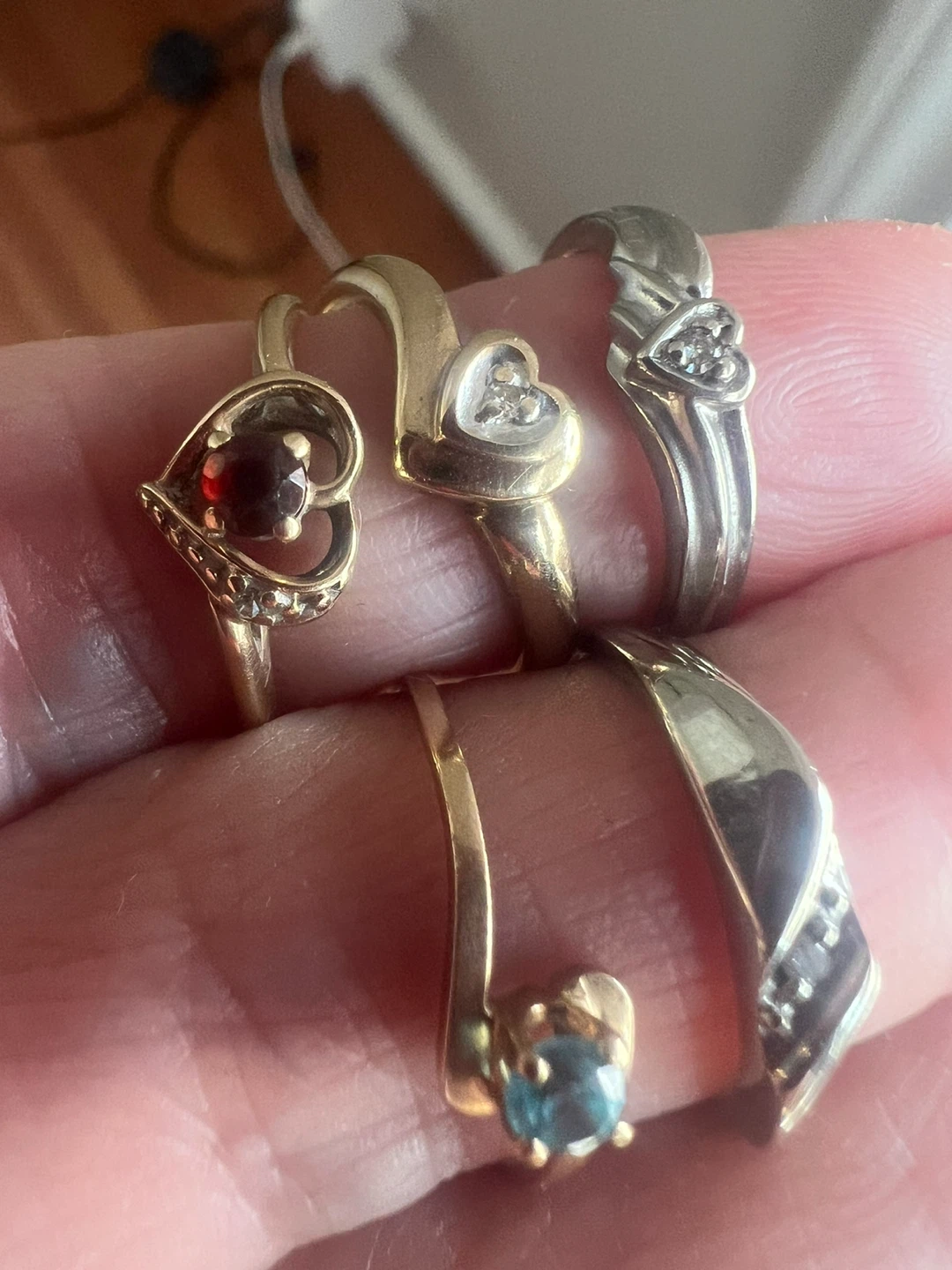 10 k rings -165 dollars each - photo 2