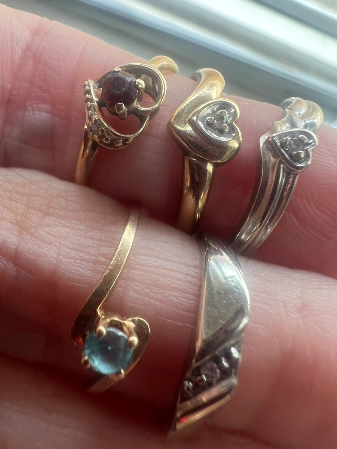 10 k rings -165 dollars each - photo 3