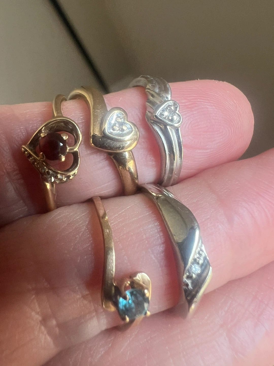 10 k rings -165 dollars each - photo 5