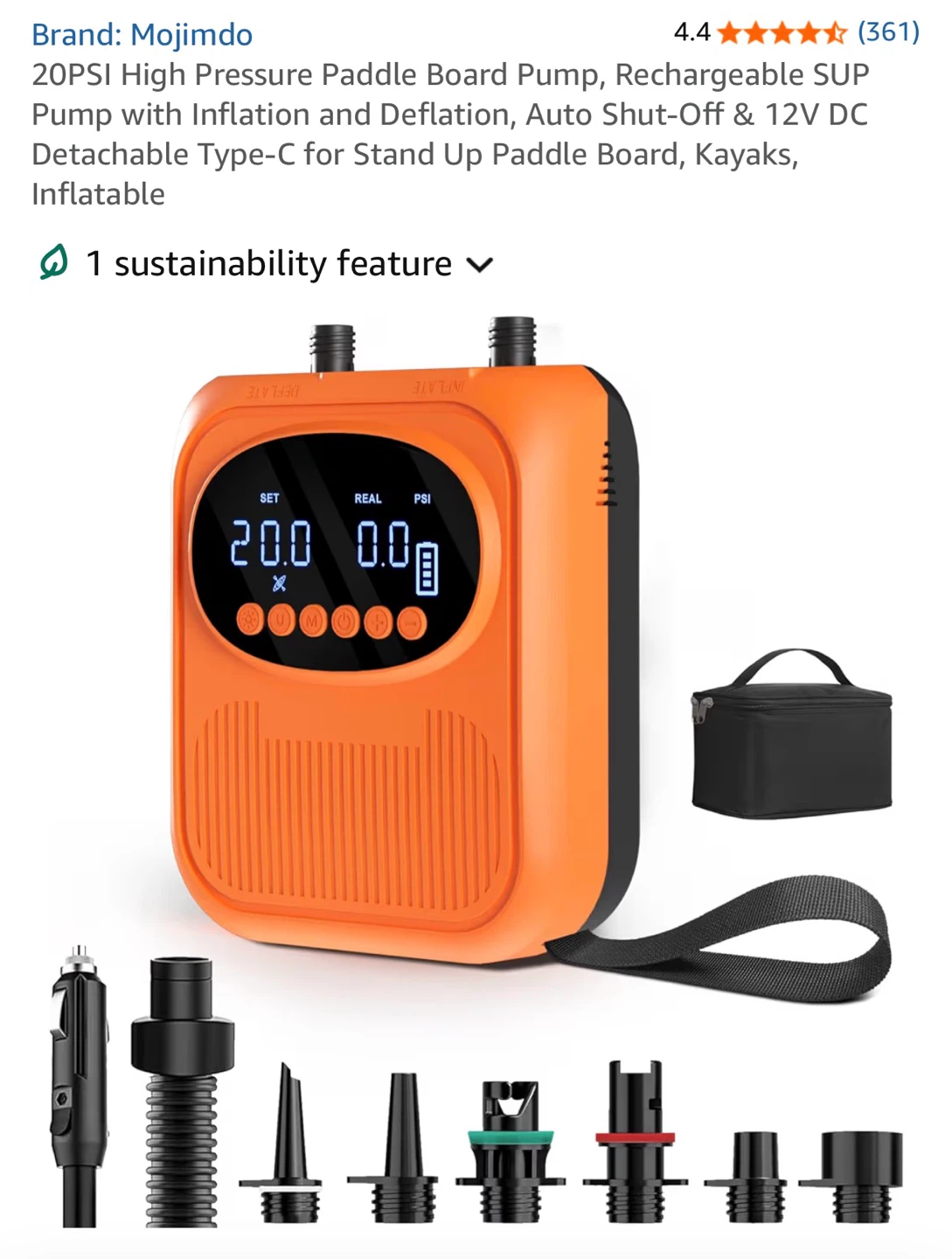 Mojimdo SUP Pro Pump