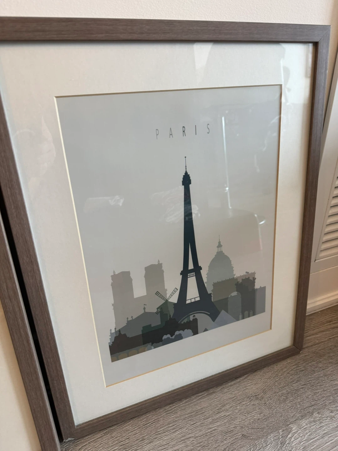 Set of 3 Framed Cityscape Prints (New York, London, Paris) - photo 2