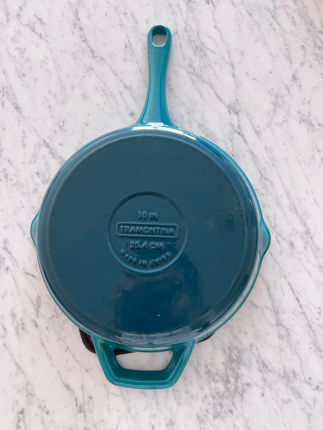 Tramontina 10" Enamel Cast Iron Fry Pan - photo 2