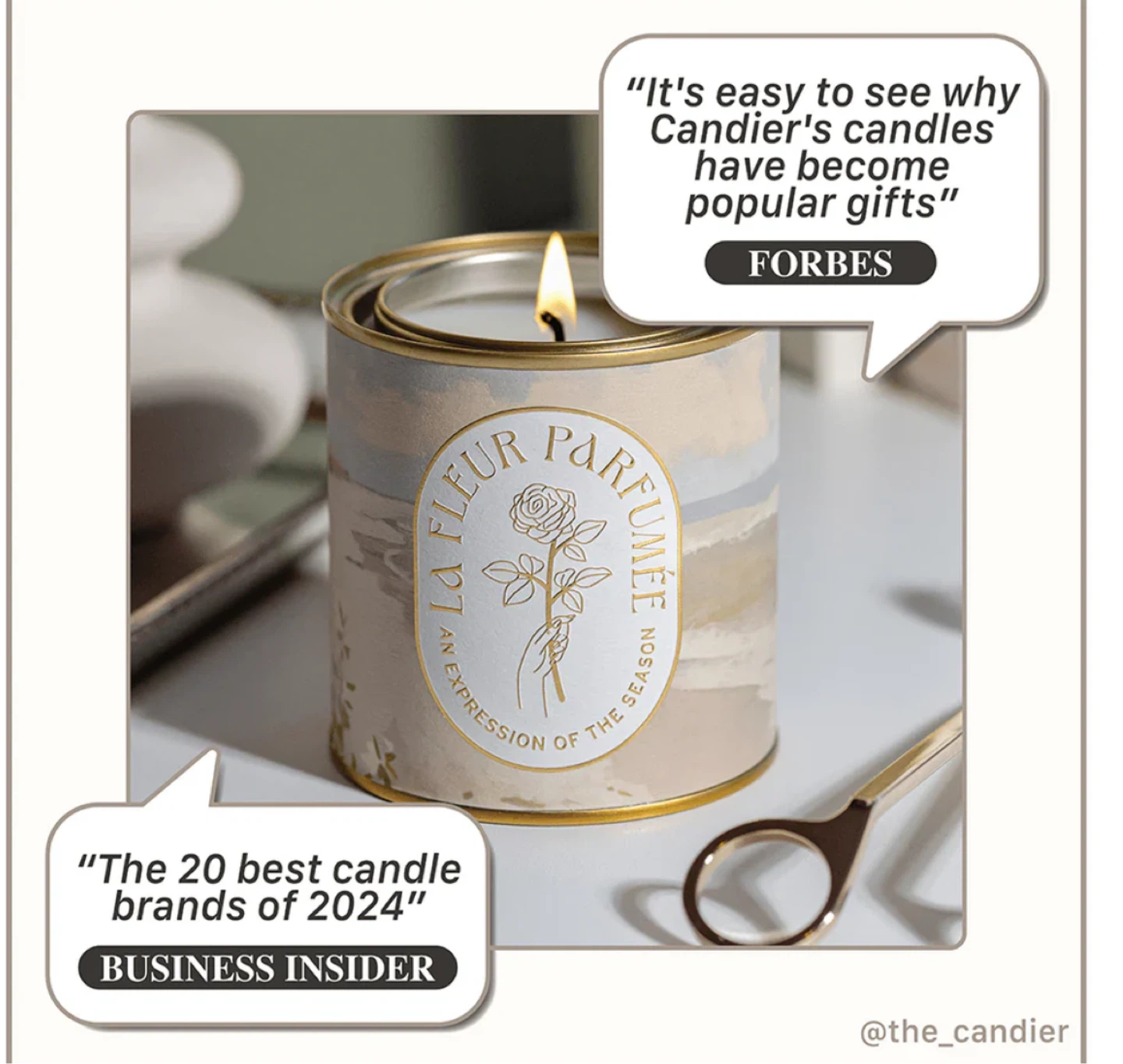 La Fleur Parfumée Natural Soy Wax luxury Candle - photo 5