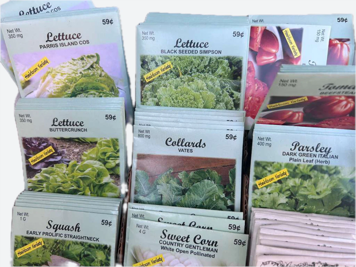 Variety Seed Packets
