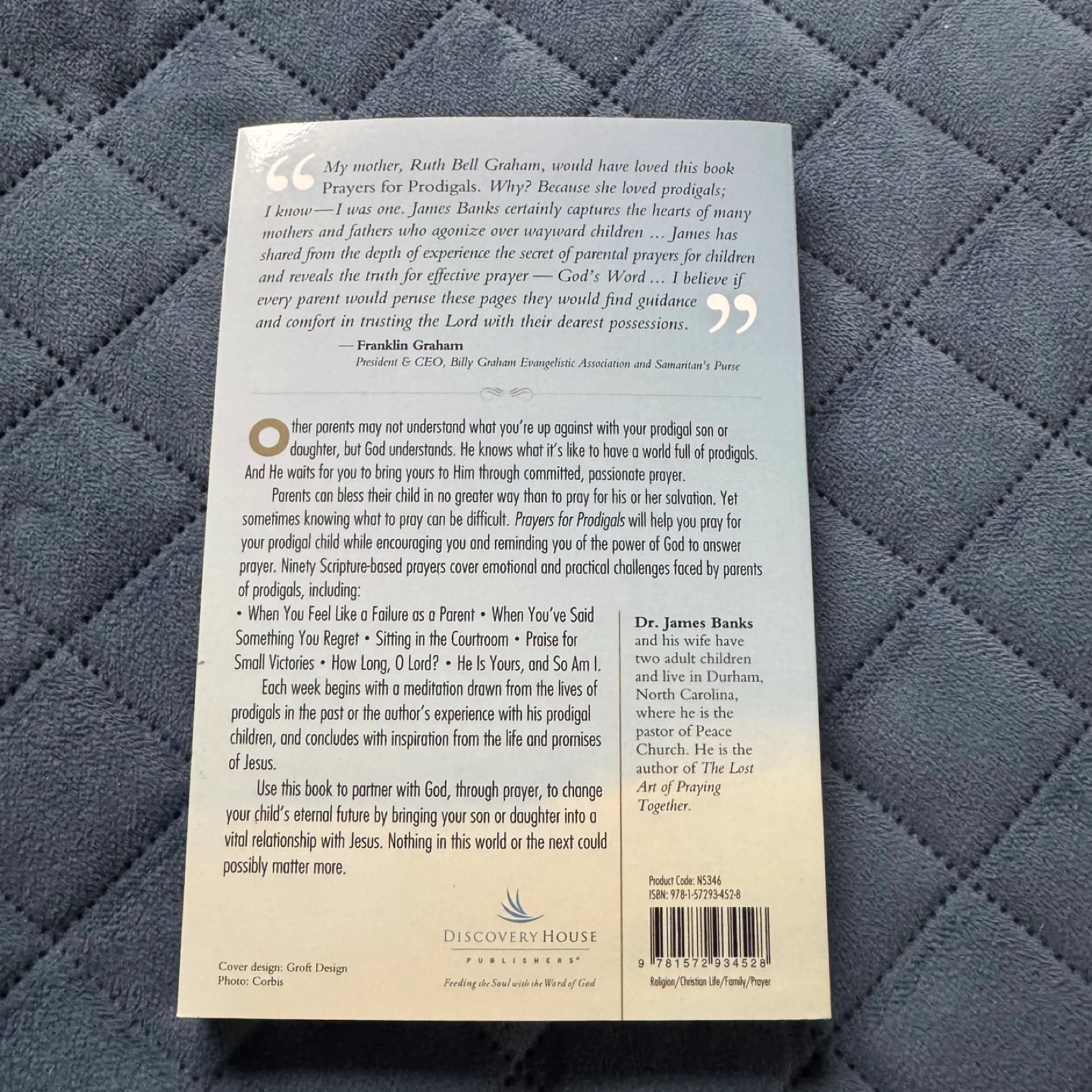 Prayers for Prodigals by James Banks Book LIKE NEW - photo 2
