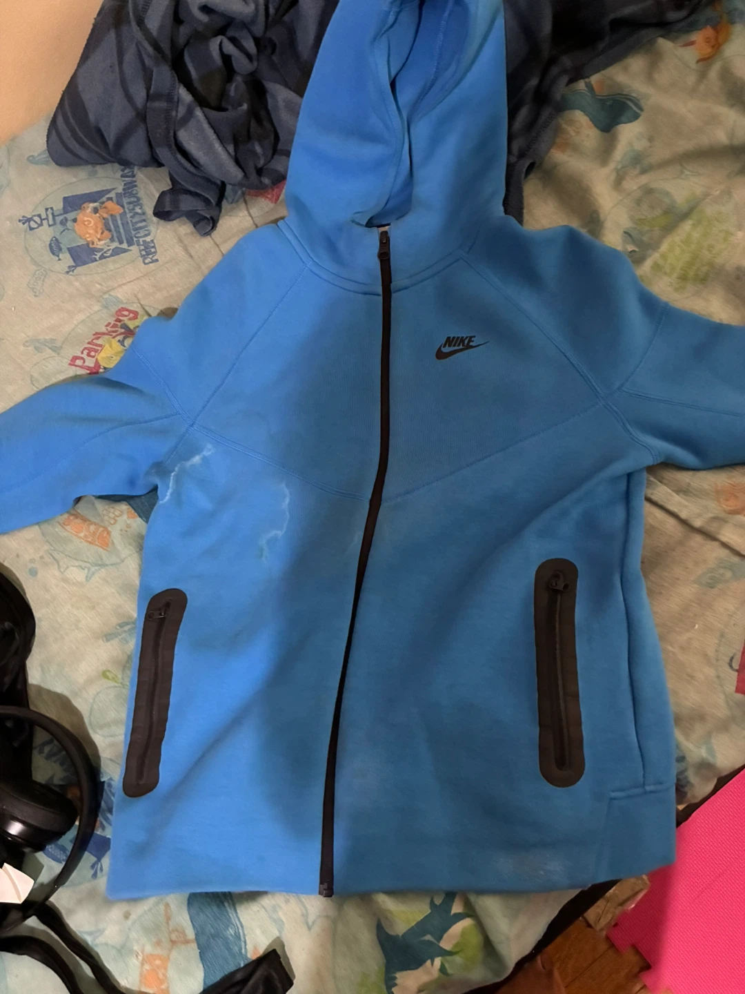 Blue Nike tech size small men - photo 2