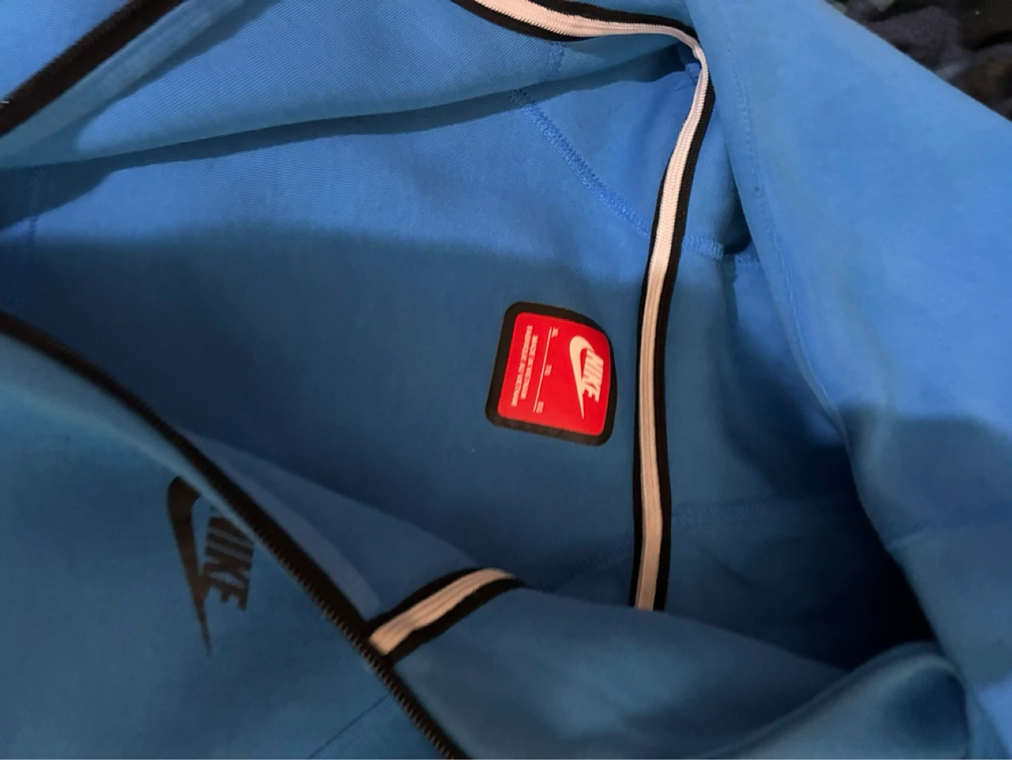 Blue Nike tech size small men - photo 3