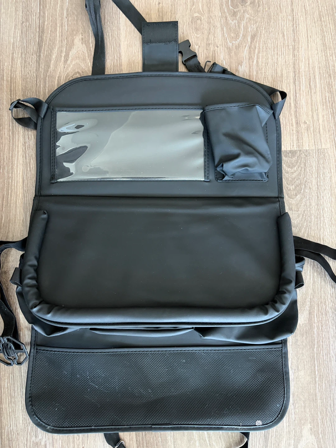 Car Seat Back Organizer with Foldable dinning table - photo 2
