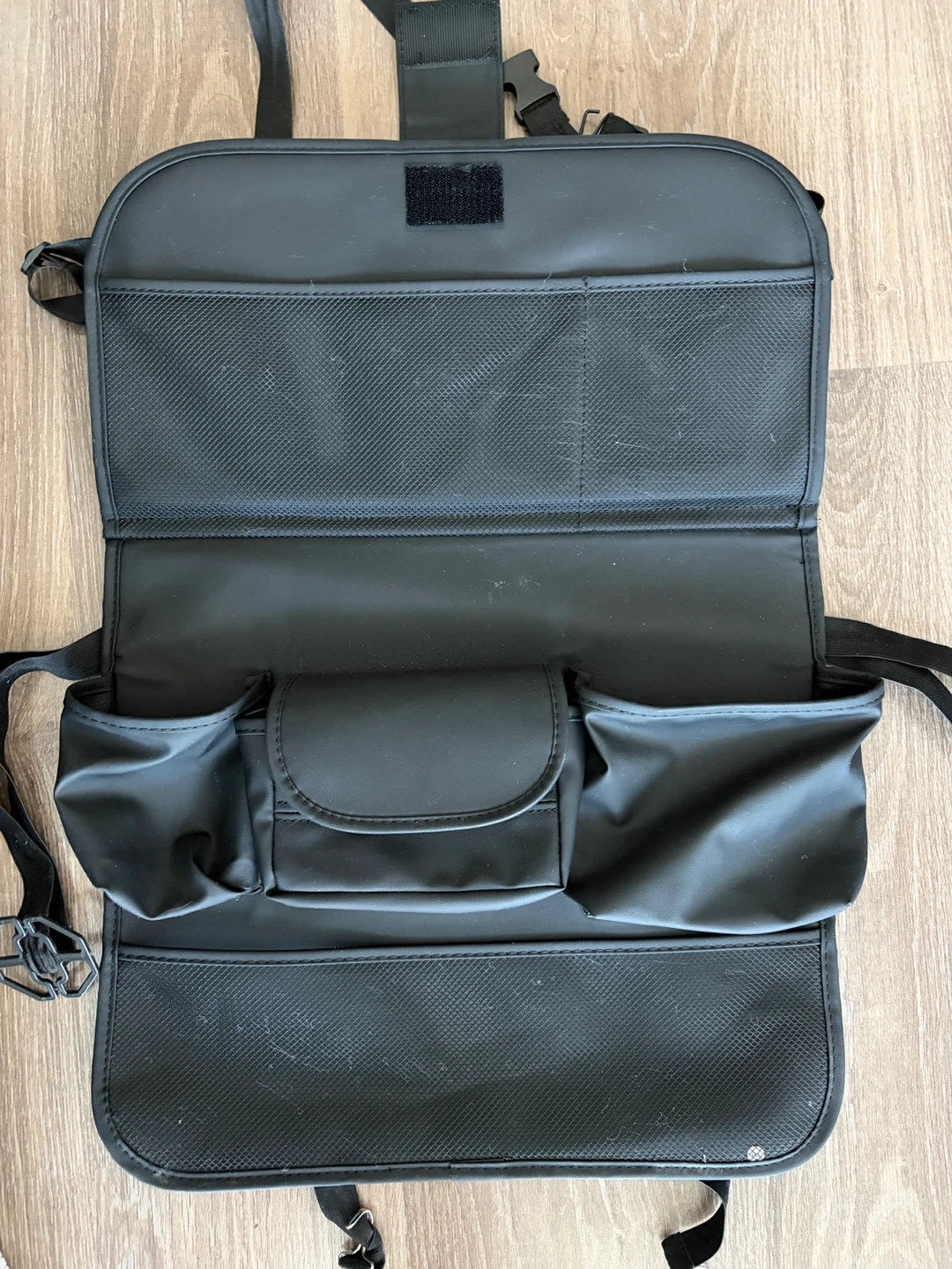 Car Seat Back Organizer with Foldable dinning table