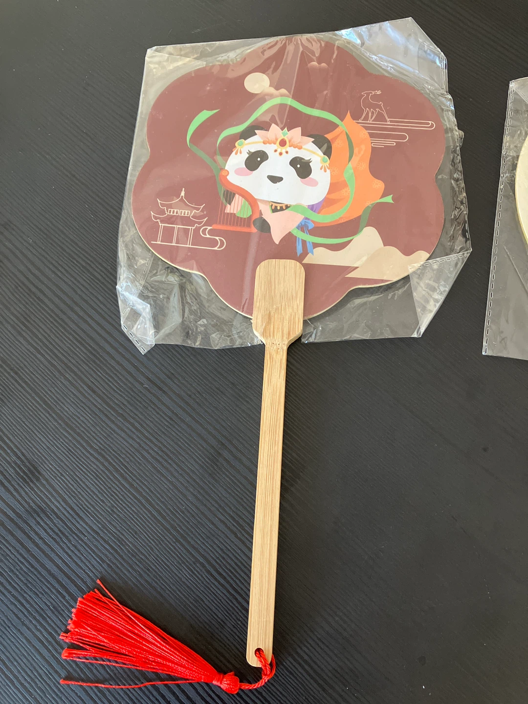 Panda Themed Decorative Fans (Set of 2)