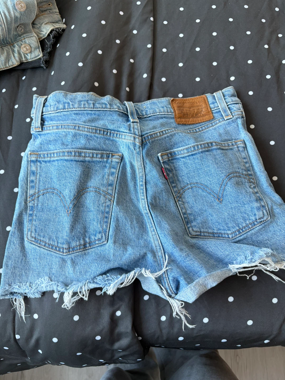 Levi's Denim Cut-off Shorts - photo 3