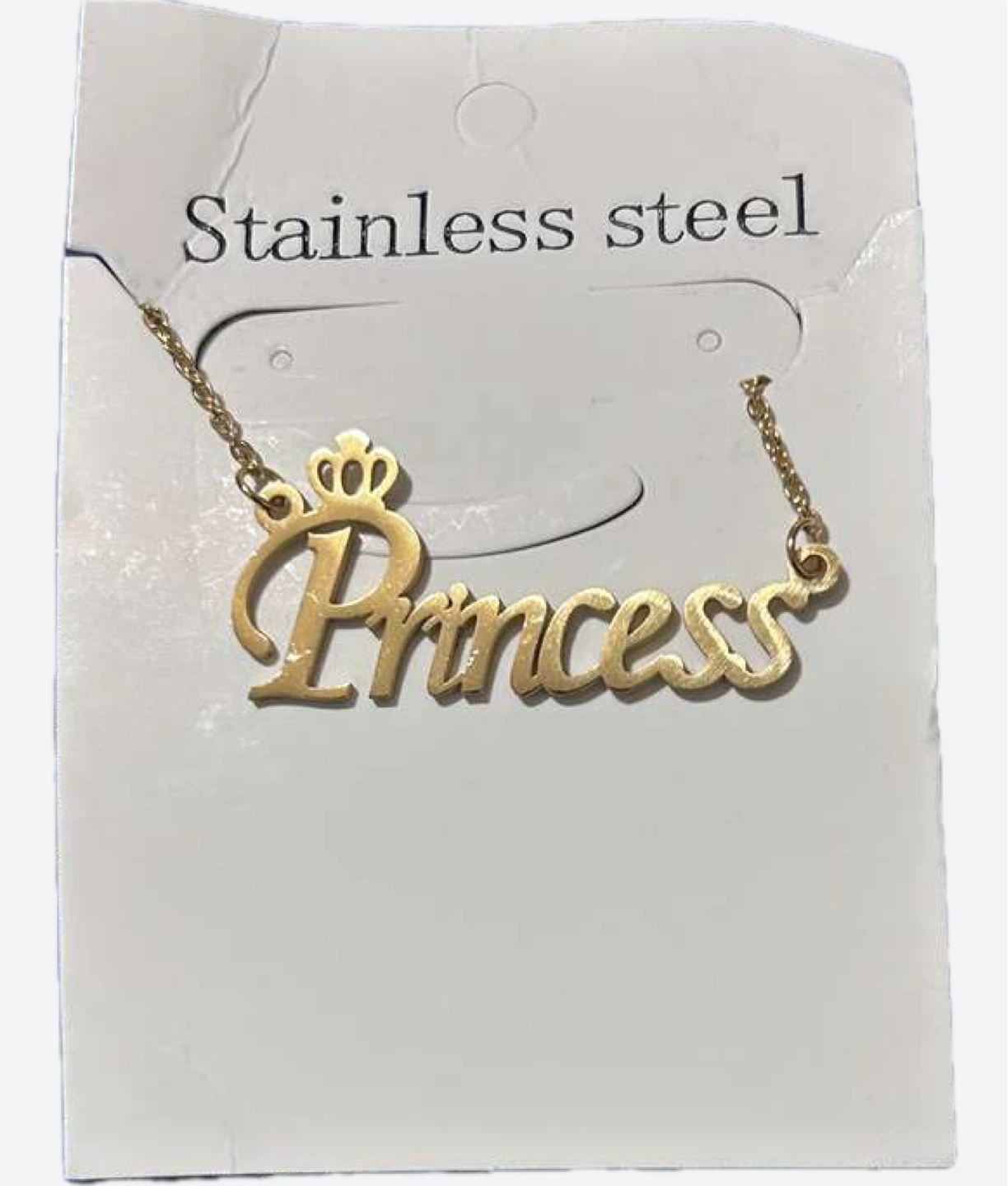 Princess Necklace - Stainless Steel - photo 2