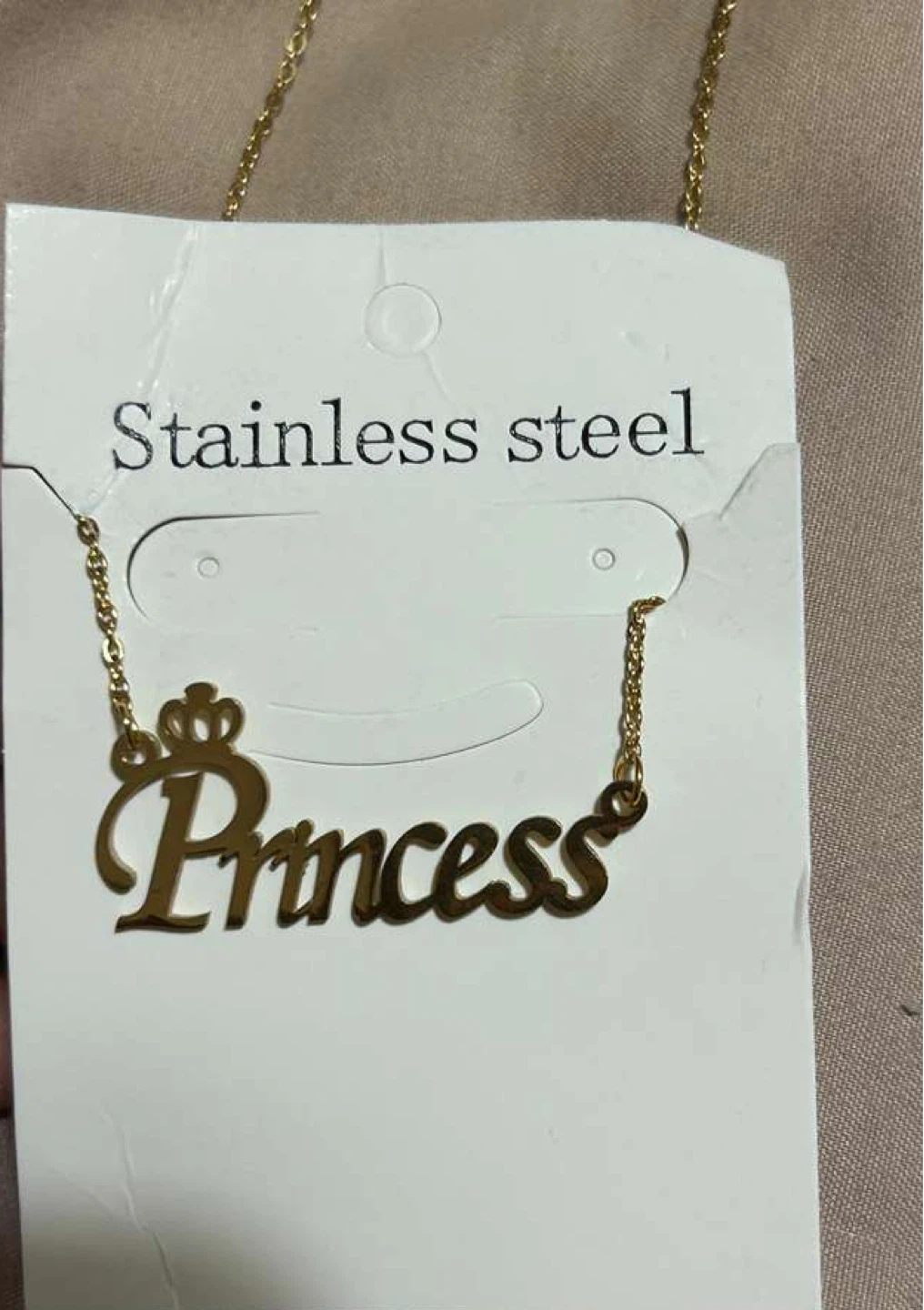 Princess Necklace - Stainless Steel - photo 3