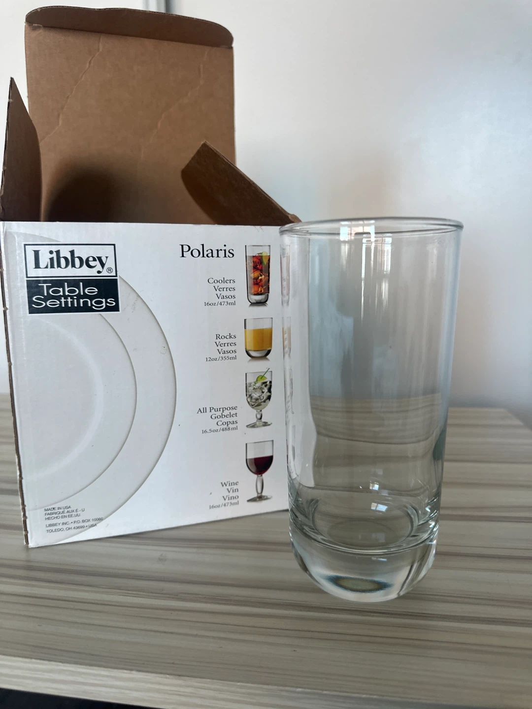 Libbey Polaris Cooler Glasses Set (4)