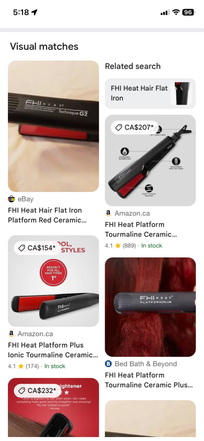 FHI Heat Technique G2 Professional Ceramic Styling Iron