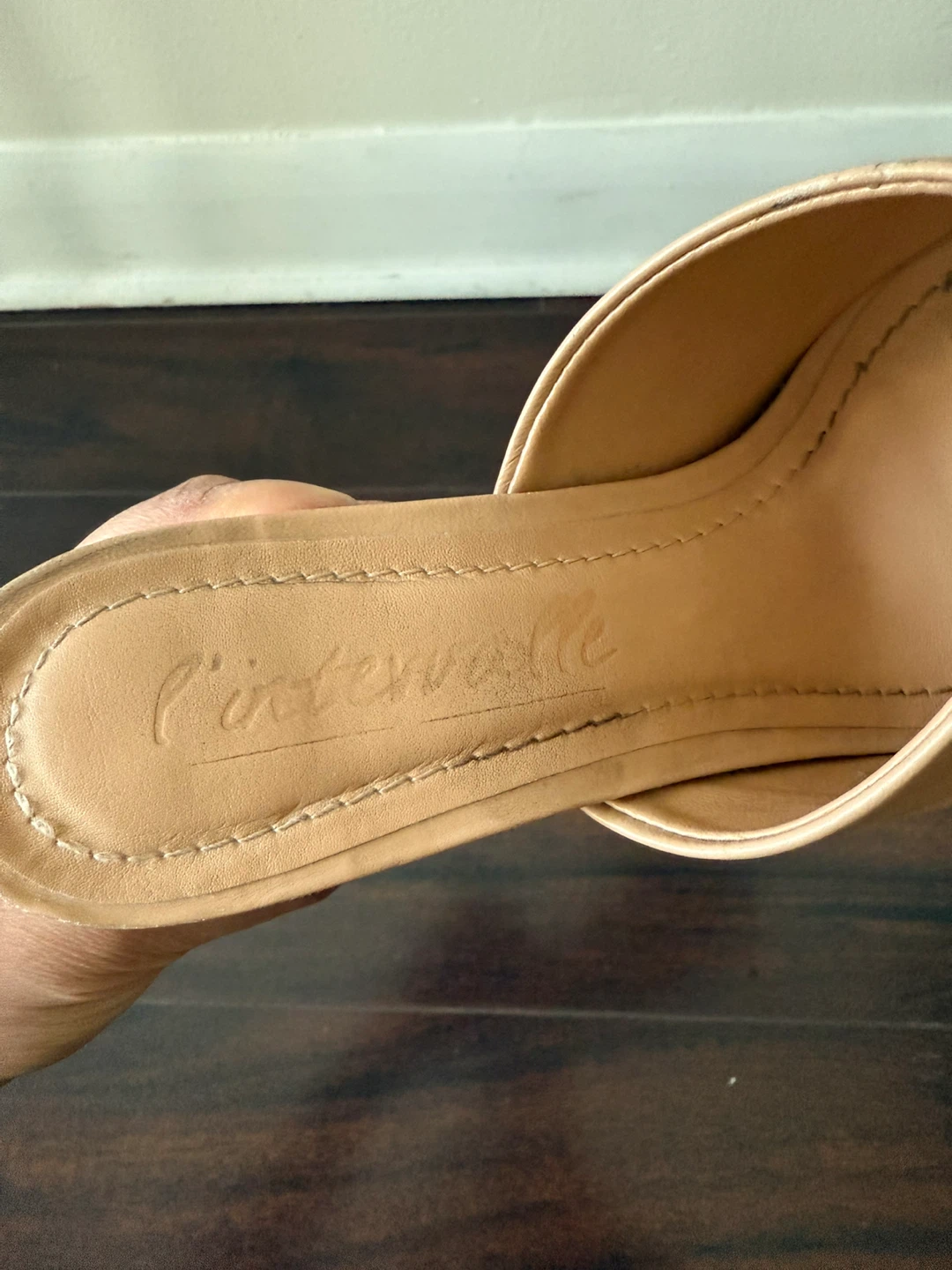 L’INTERVALLE Nude Platform Block Heel Size 36 (US 7) - photo 3