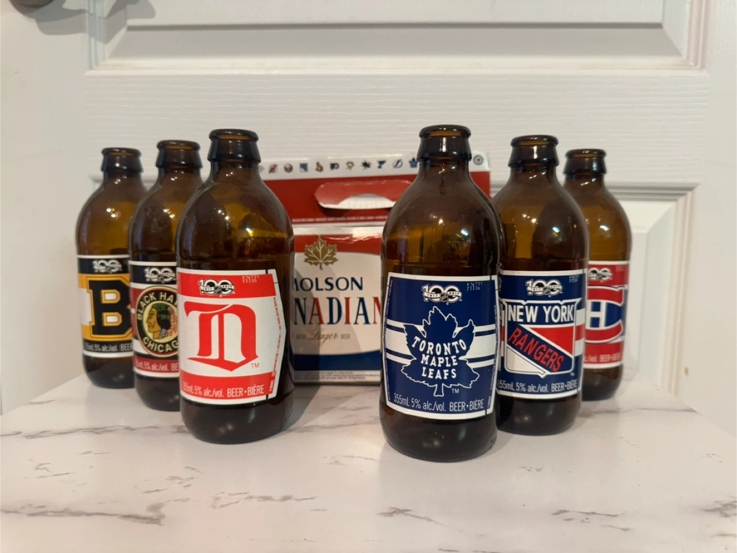EMPTY - Collection of Original Six Stubby Bottles - photo 2