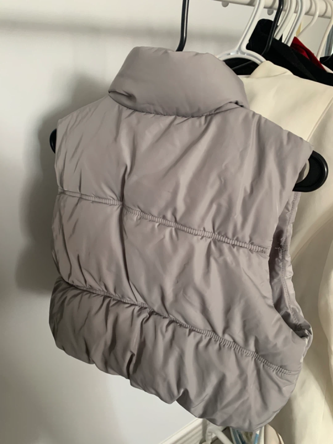 Puffer Vest - Light Grey - XS - photo 2