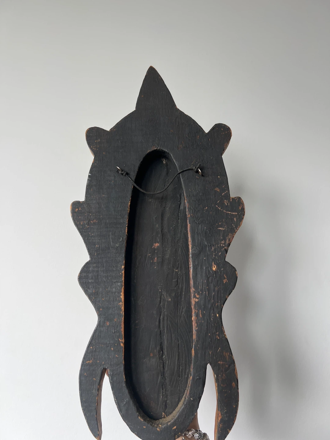 Carved Wooden Tribal Mask - photo 2