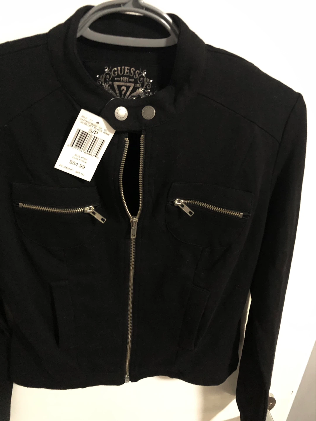Guess Black Sweater Jacket - Size S - photo 5