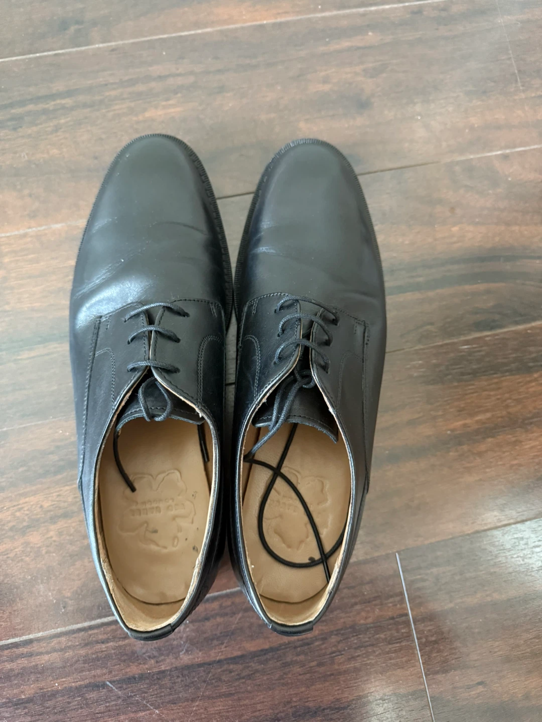 Ted Baker London Black Leather Shoes - UK 9 - photo 2