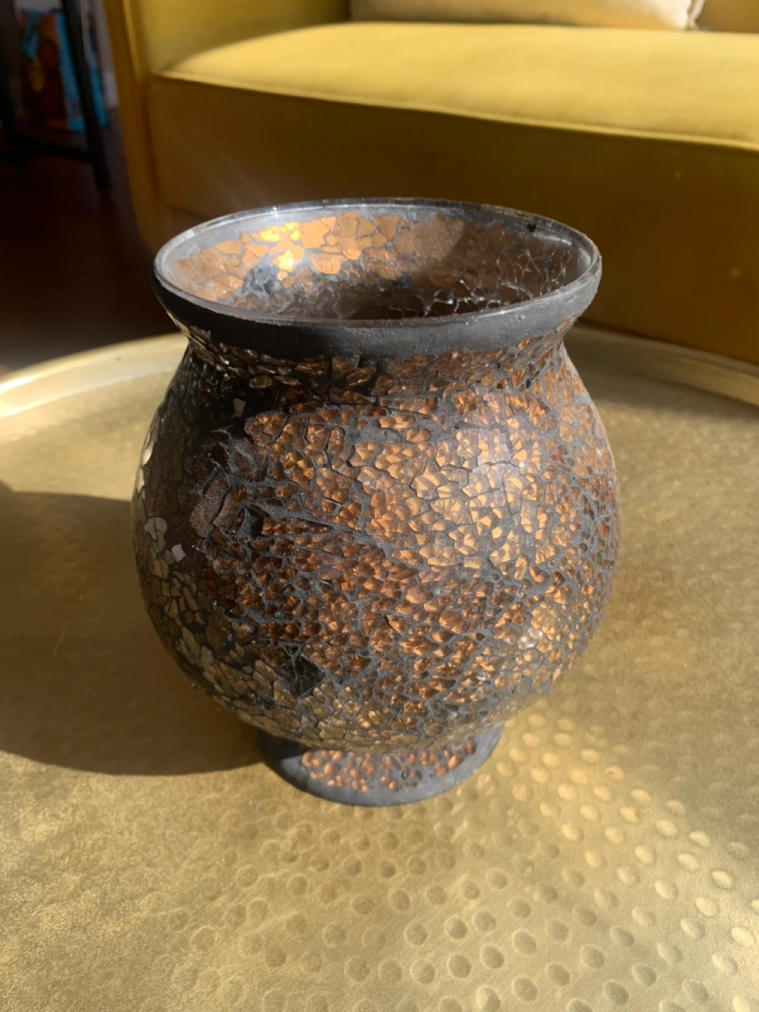 Mosaic Glass Vase - photo 2
