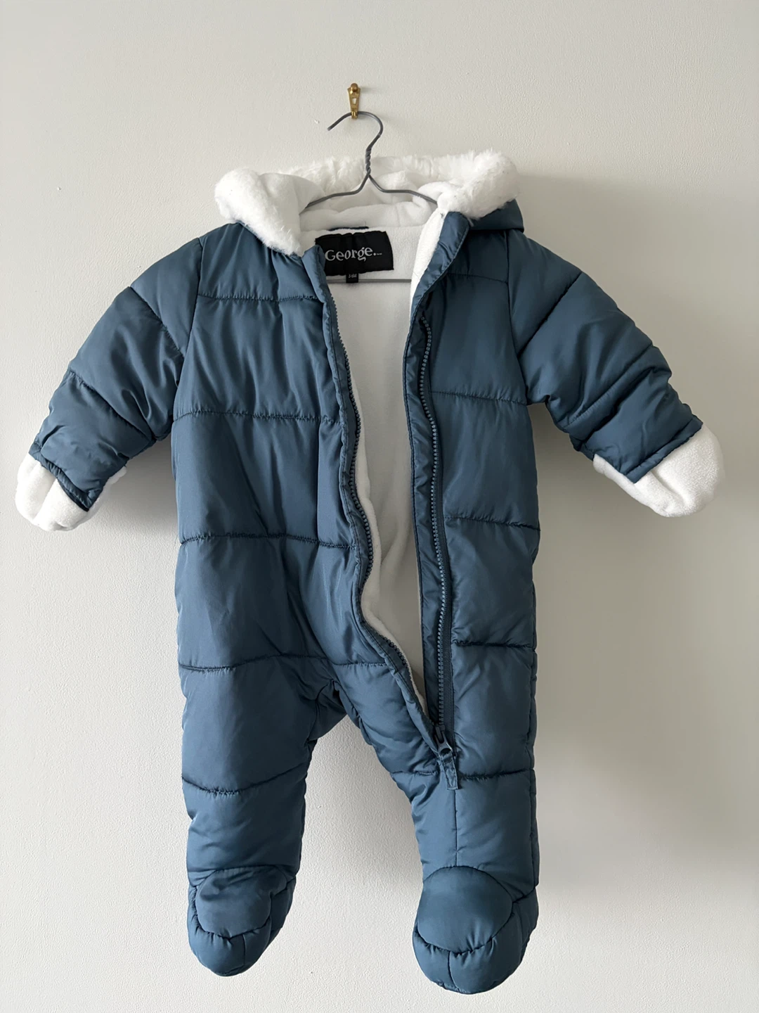 Baby Snowsuit - Blue - photo 2