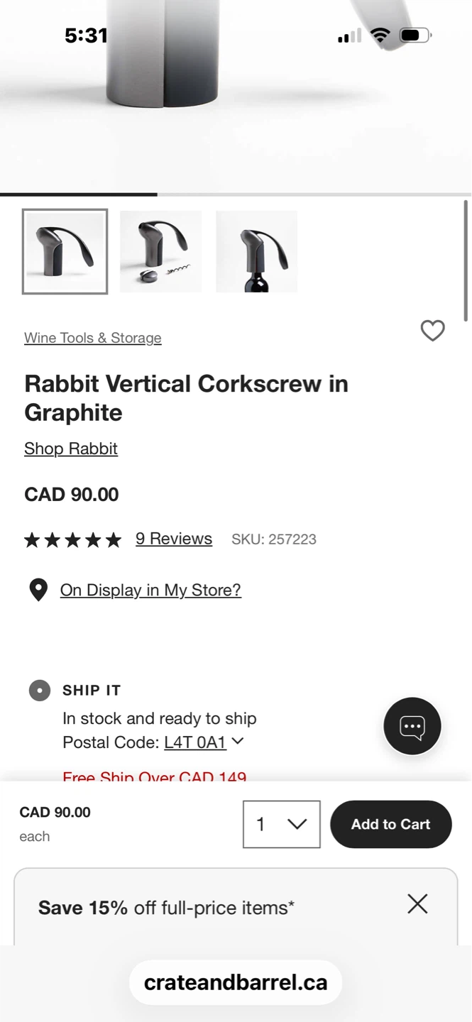 NEW Rabbit Corkscrew - photo 3