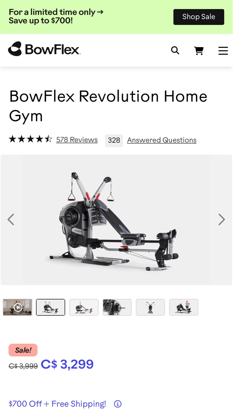 Bowflex Revolution Home Gym