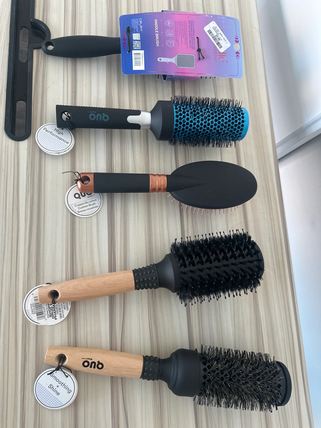 5 Hair Brushes - ONB, Paddle Brush - photo 2