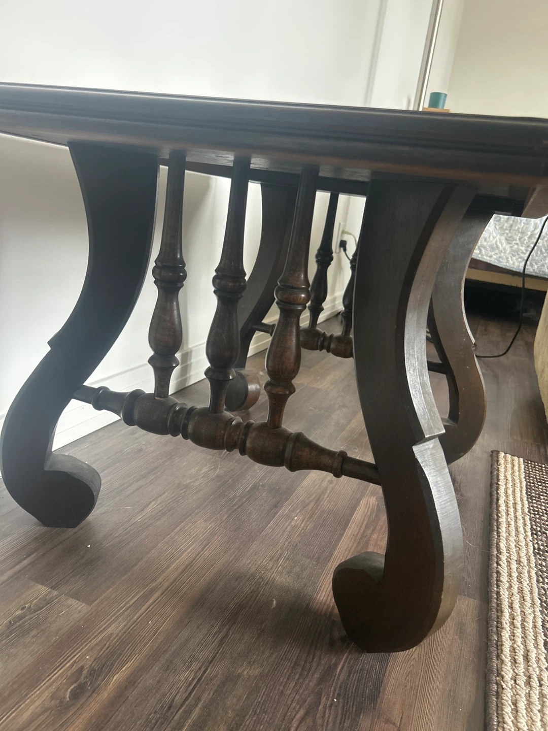 Dark Wood Accent Table