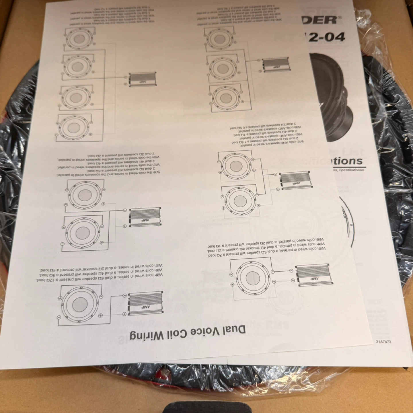 MTX Audio Road Thunder RT12 12" Subwoofer - photo 2