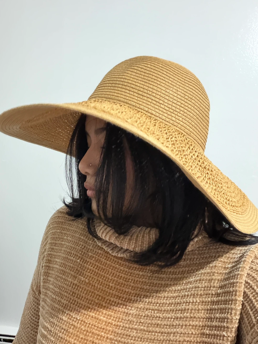 J.Crew Women's Wide Brim Straw Hat