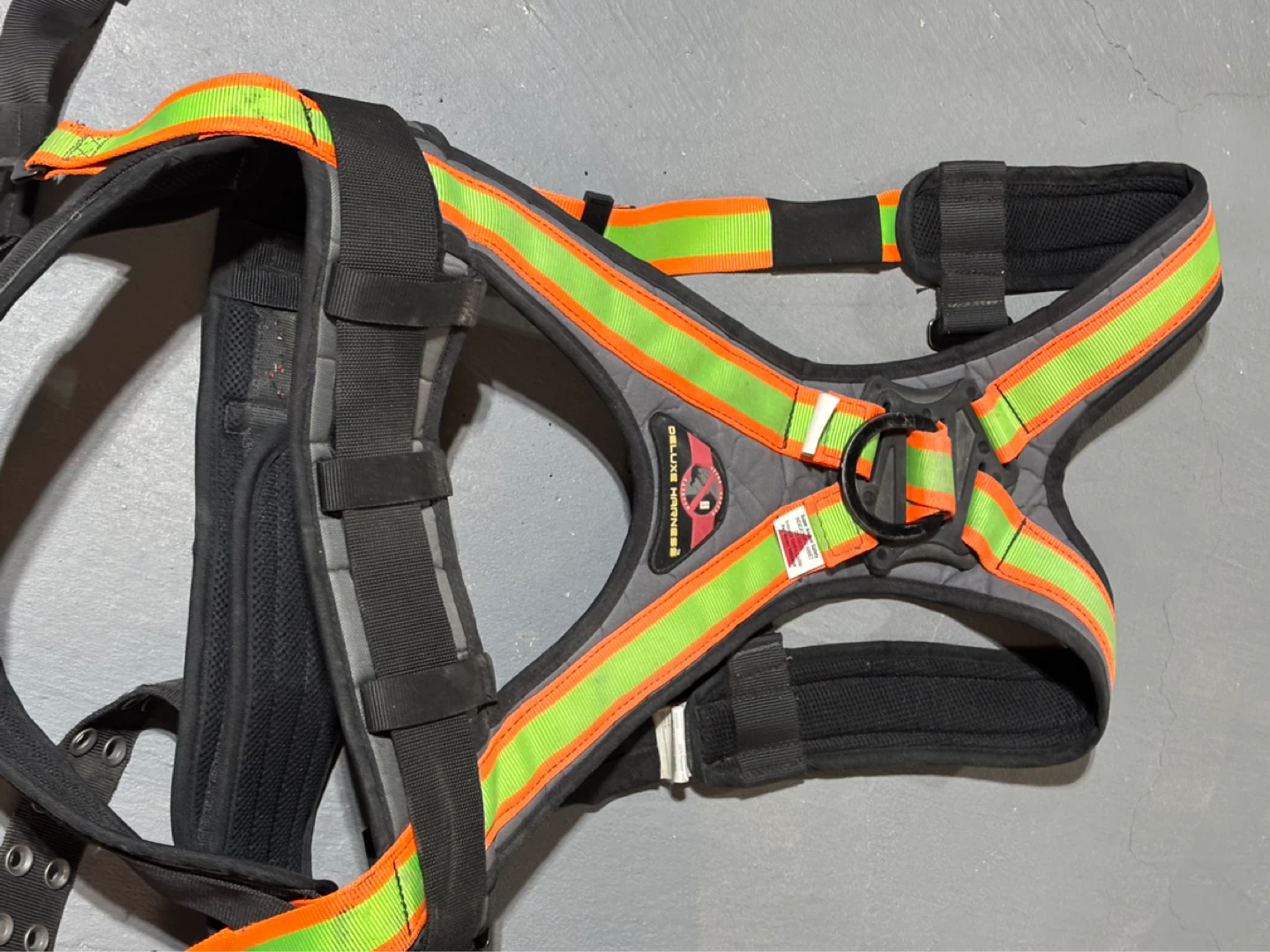 Deluxe Harness Safety Full Body Harness - photo 2