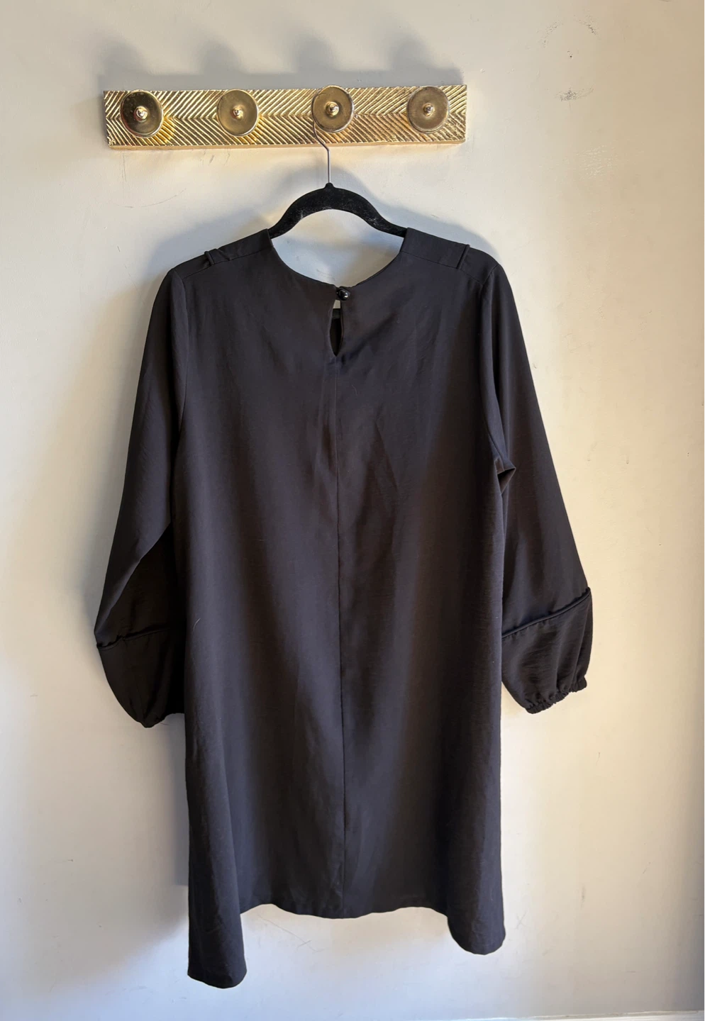 Black Vintage Mini Dress - photo 4