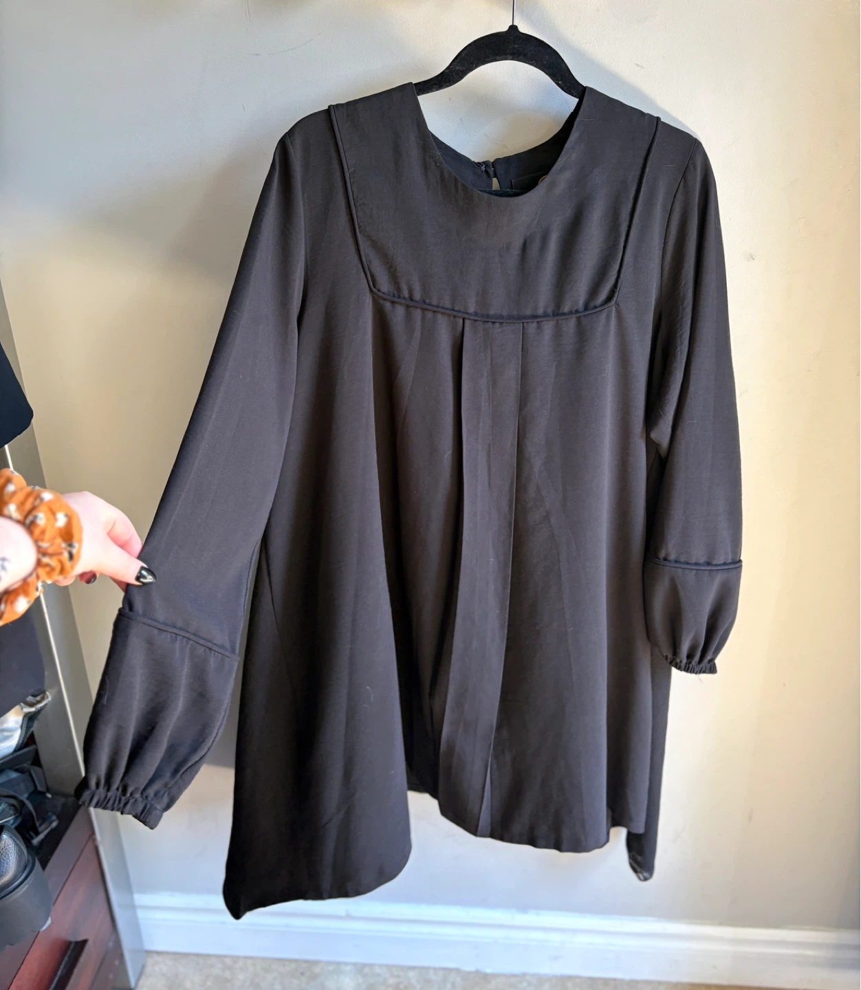 Black Vintage Mini Dress - photo 2