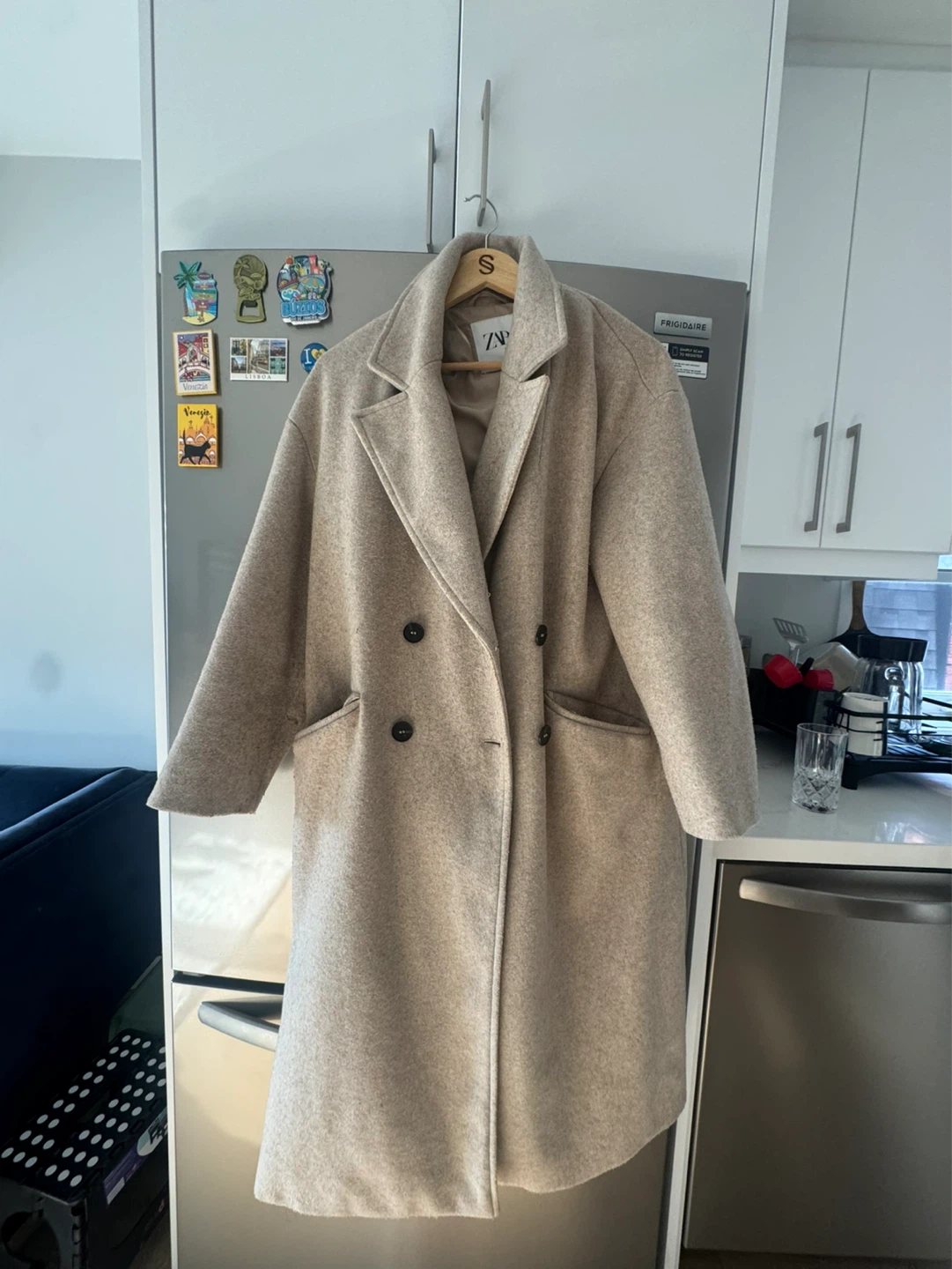 ZARA Wool Blend Coat