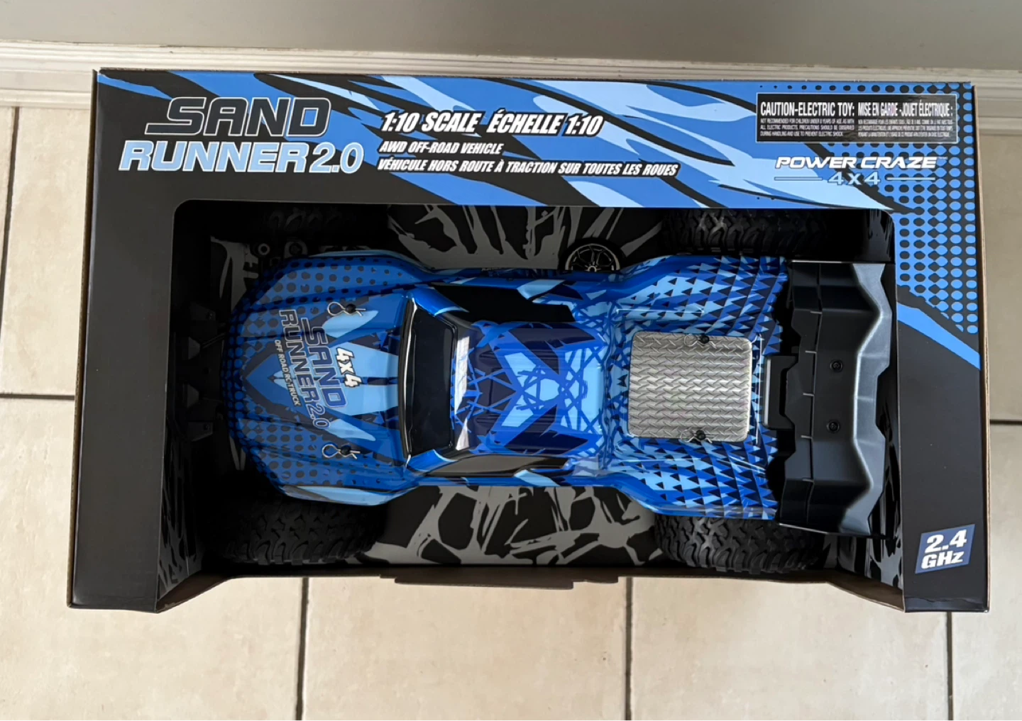 Power Craze Sand Runner 2.0 RC Off-Road Truck 1:10 Scale - photo 3