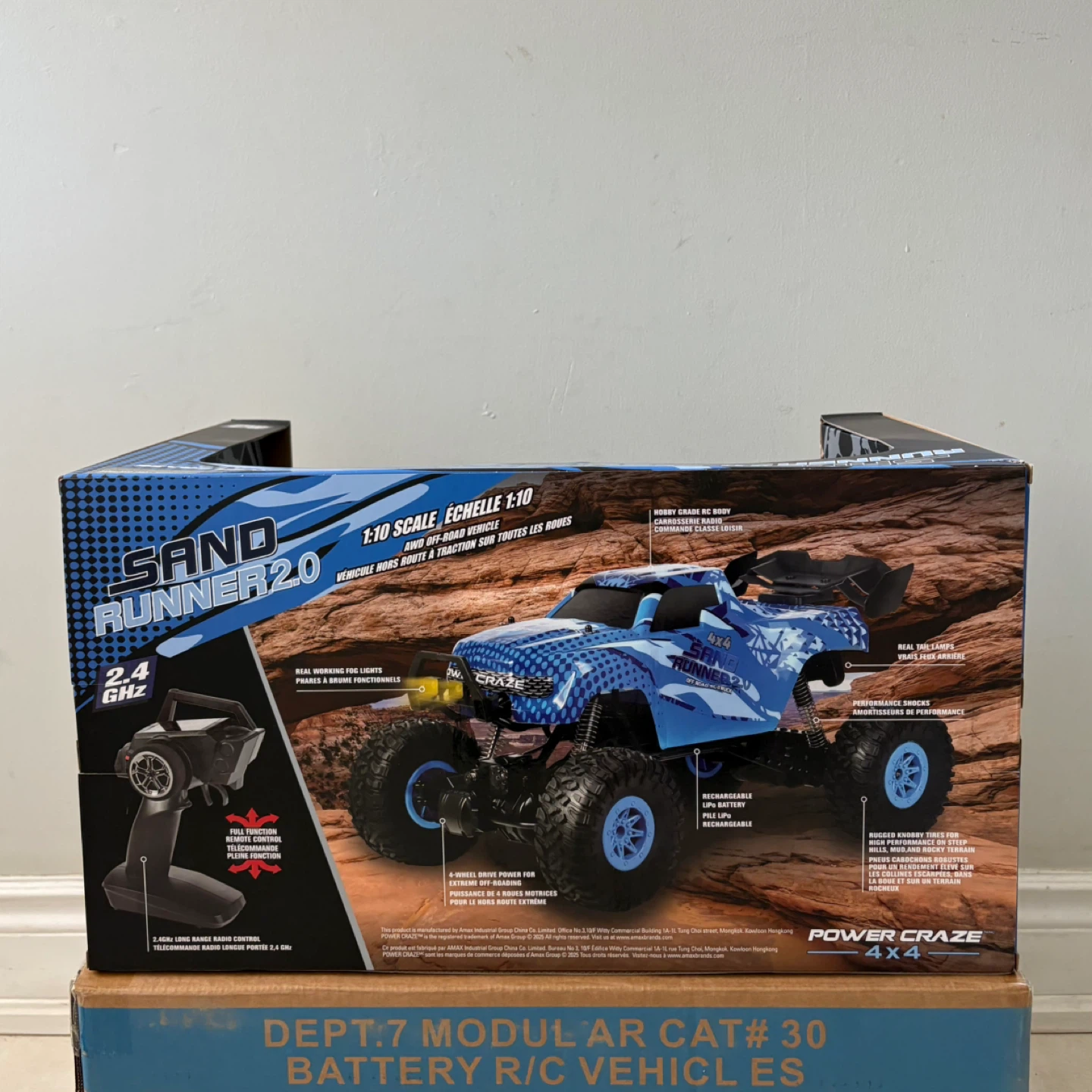 Power Craze Sand Runner 2.0 RC Off-Road Truck 1:10 Scale - photo 5