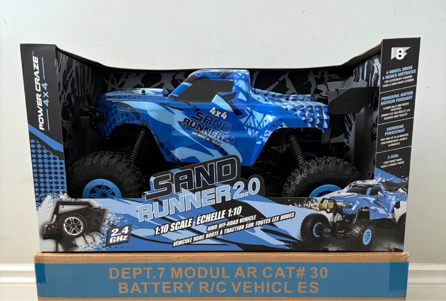 Power Craze Sand Runner 2.0 RC Off-Road Truck 1:10 Scale - photo 2