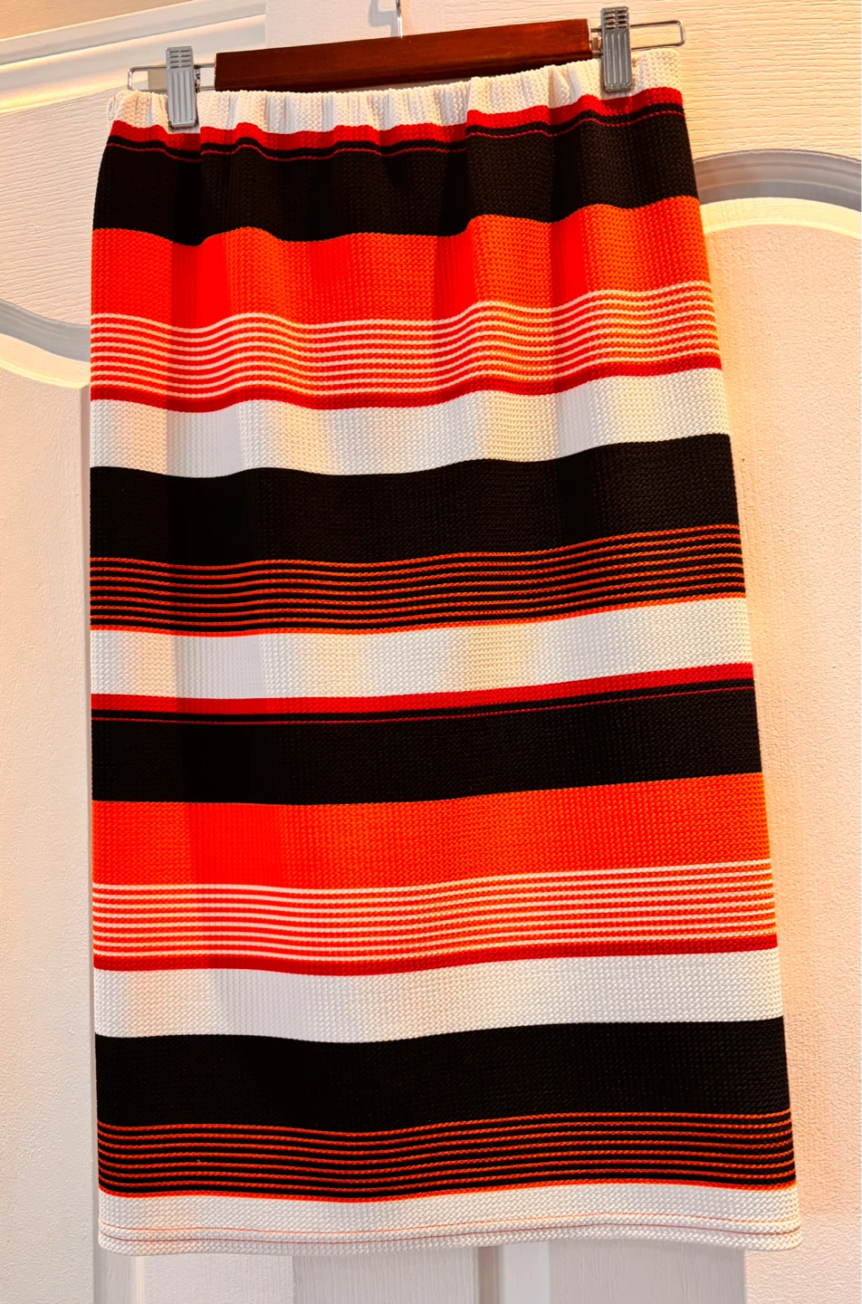 Top Shop Striped Knit Skirt