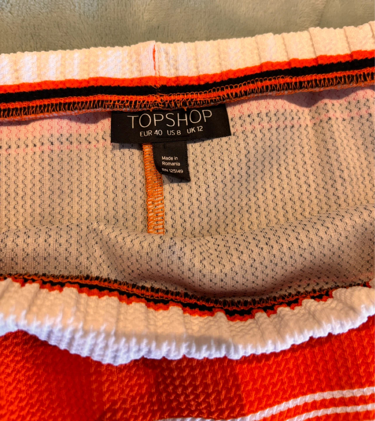 Top Shop Striped Knit Skirt - photo 3