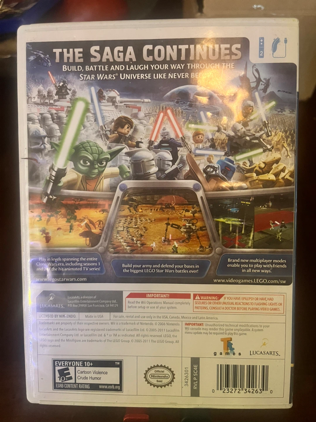 LEGO Star Wars III: The Clone Wars for Nintendo Wii - photo 2