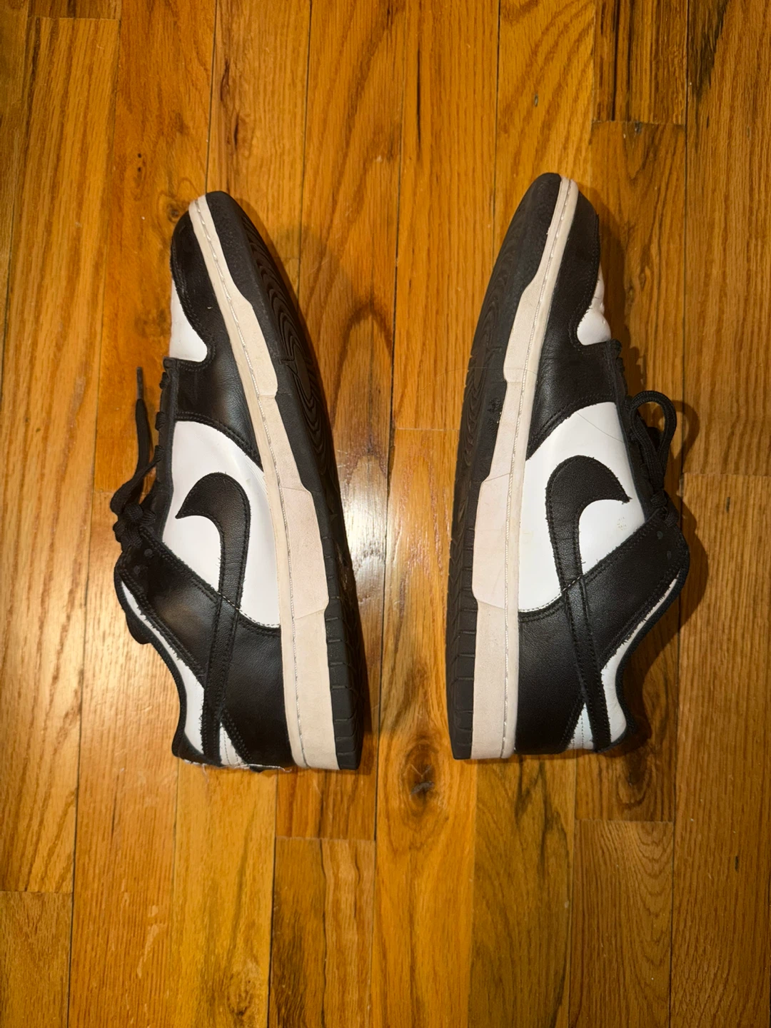 Nike Dunk Low "Panda" Black White Sneakers - photo 2