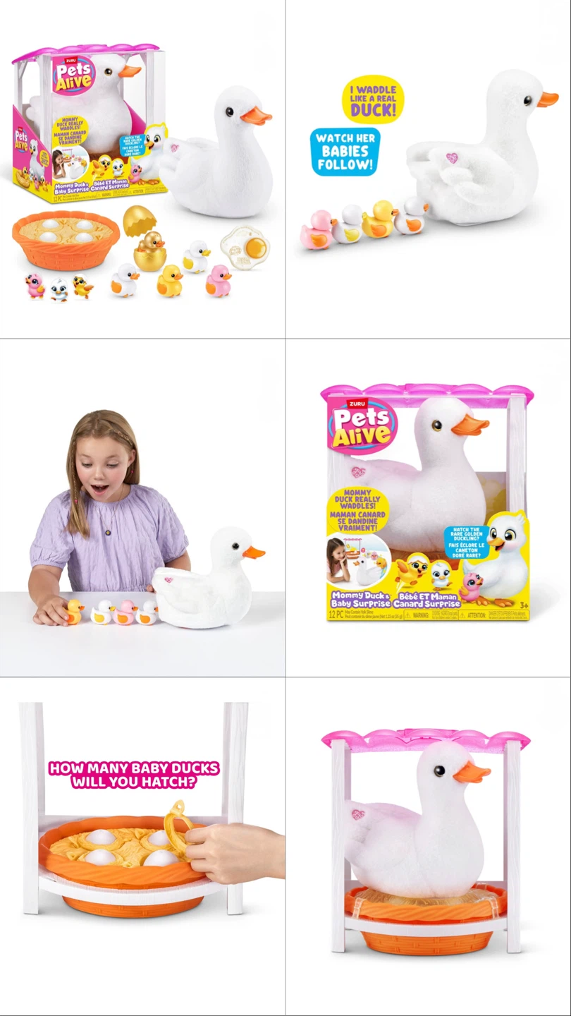 Pets Alive Mommy Duck Baby Surprise Toy - photo 5