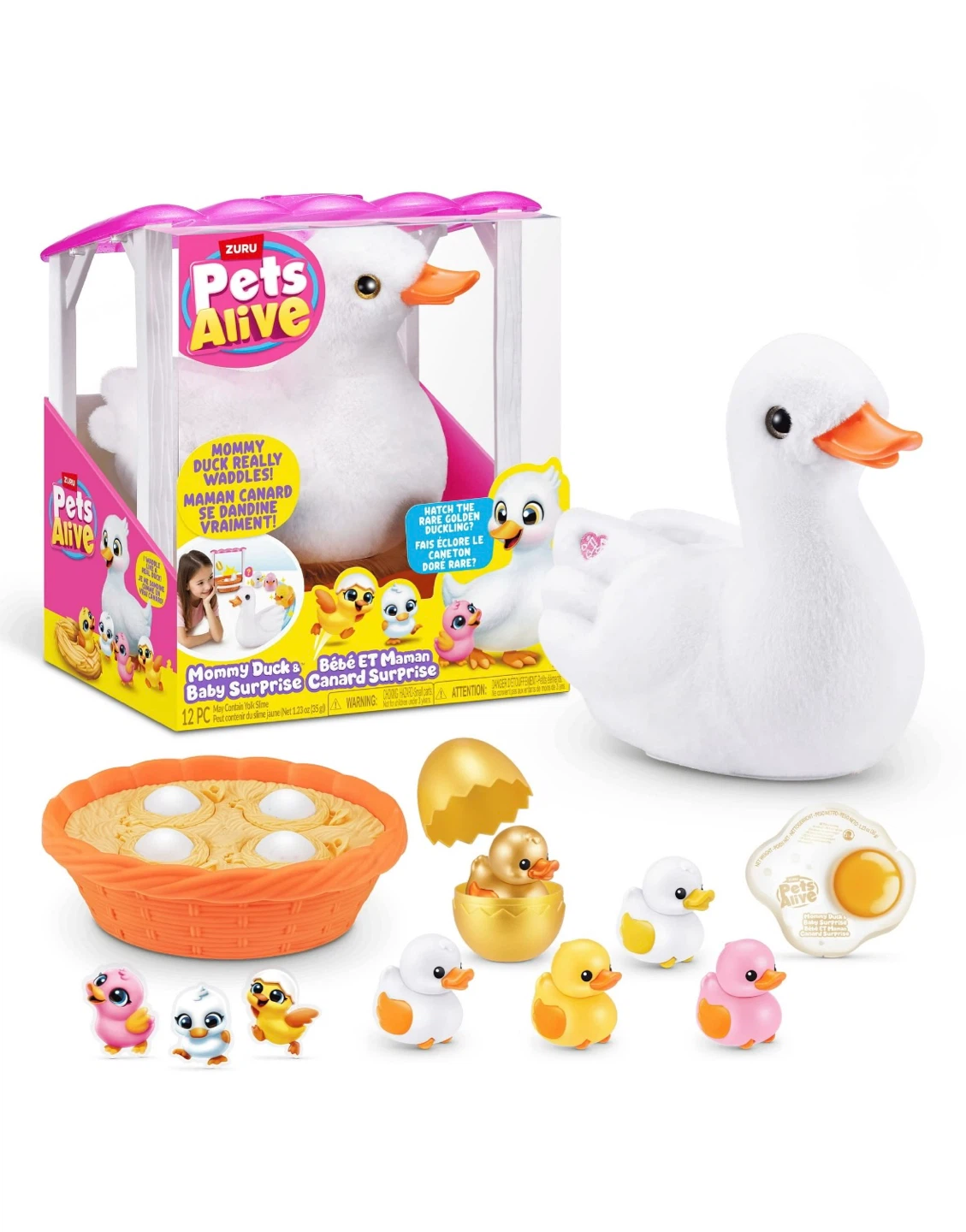 Pets Alive Mommy Duck Baby Surprise Toy