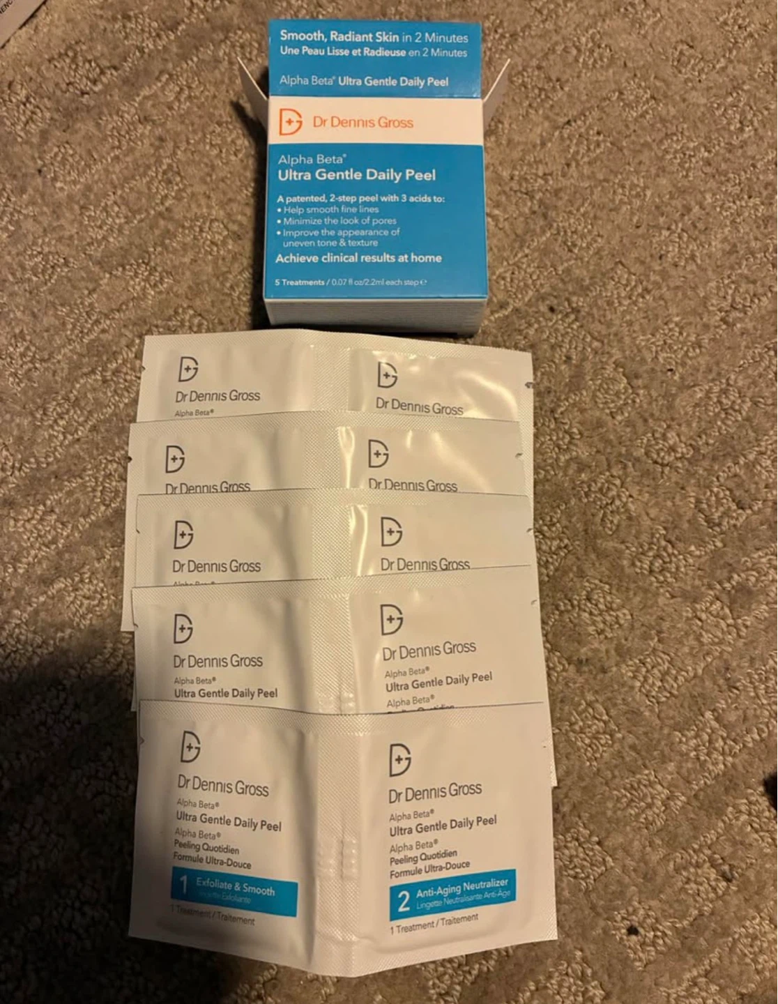 Dr. Dennis Gross Alpha Beta Ultra Gentle Daily Peel 5 Treatments