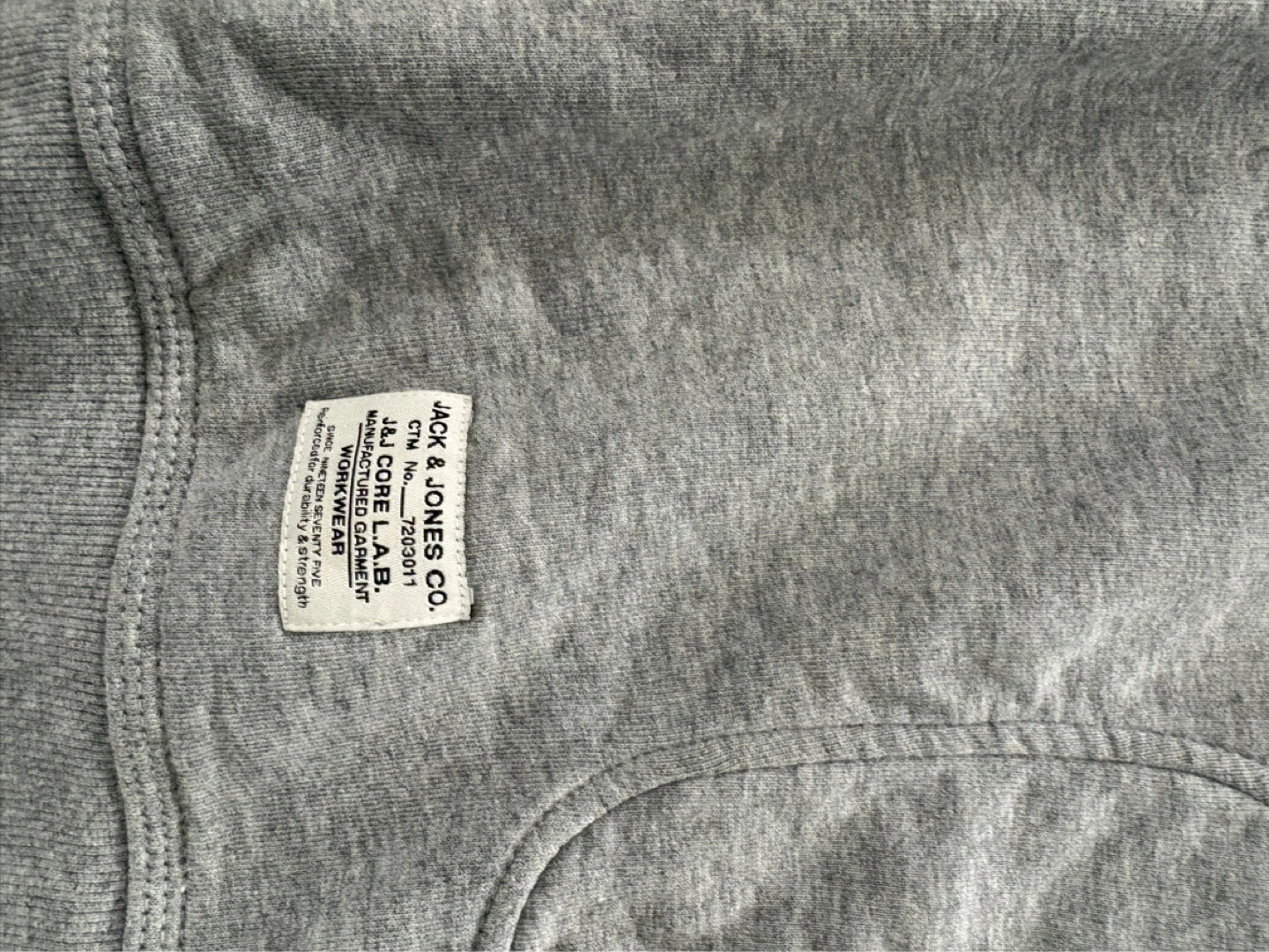 Jack & Jones CORE LAB Full Zip Hoodie - photo 3