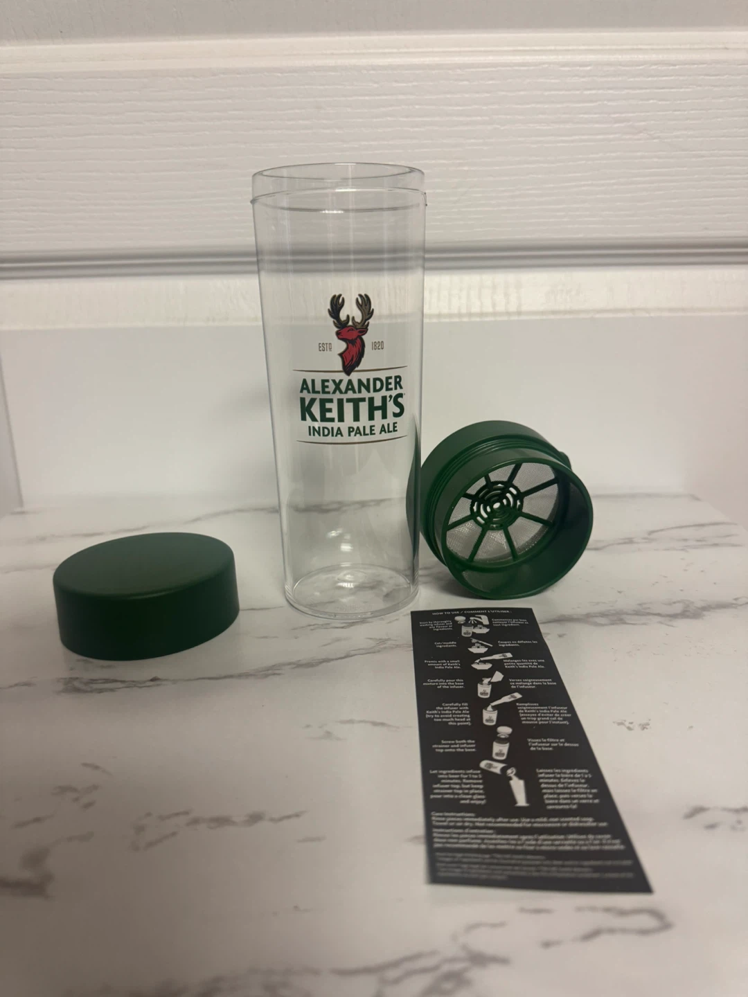 NEW Alexander Keith's Branded Beverage Infuser
