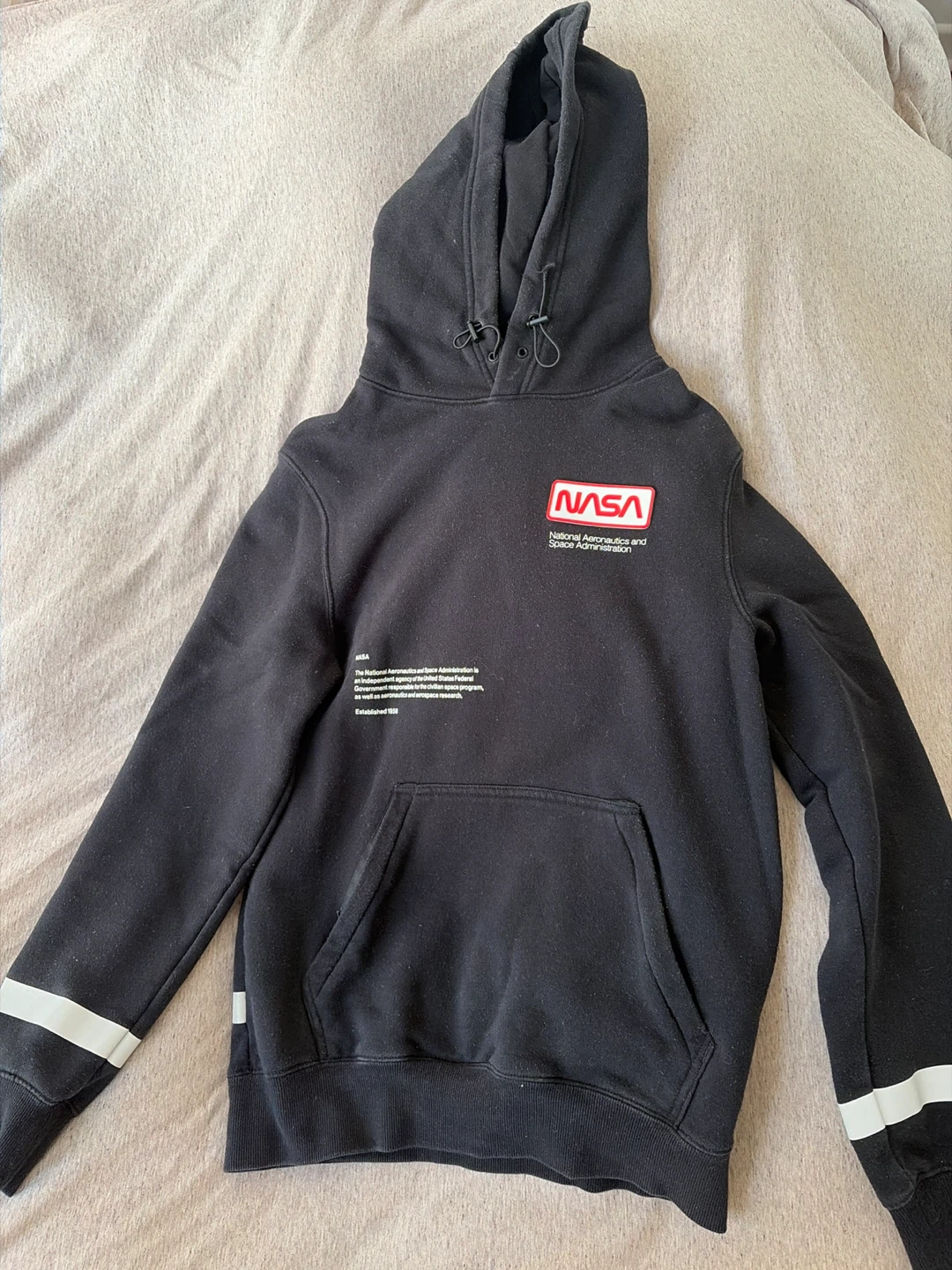 Black NASA Hoodie